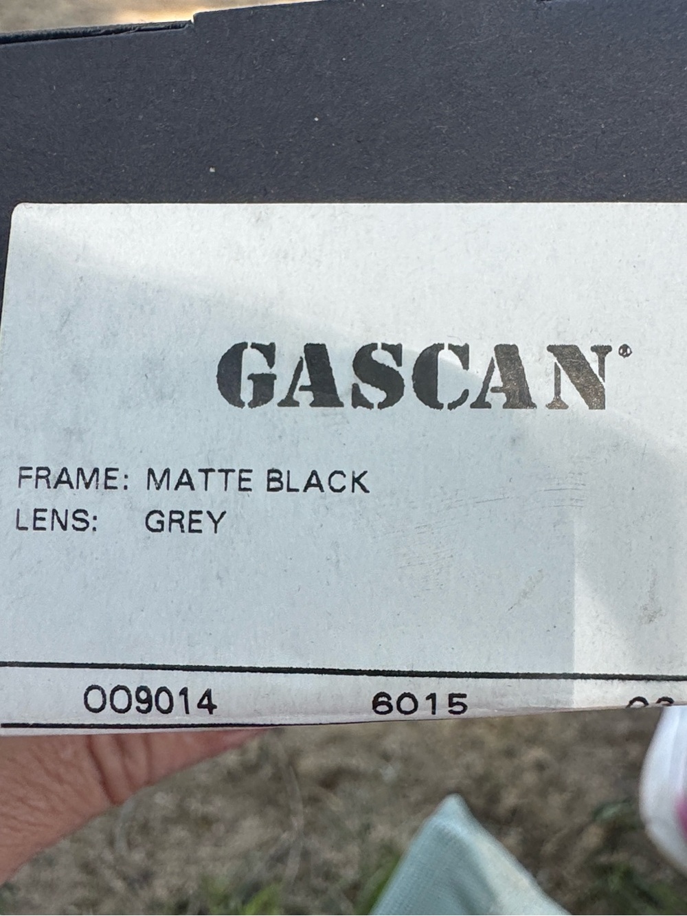 Oakley GASCAN Matte Black Sunglasses - Grey Lenses